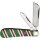 Rough Ryder Half Hawk Merry Christmas 30th Jubiläum Fest 30. jahrestag Taschenmesser mit 2 Klingen Weihnachten Santa Claus Holiday RR2595