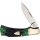 Rough Ryder Bluegill Lockback Bone Taschenmesser Horn grün schwarz premium mit Inlay Messer RR2636