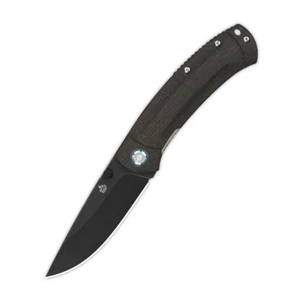 QSP Knife Copperhead Linerlock 14C28N Stahl Micartagriff