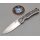 QSP Knife PUFFIN QS127-G1 Messer S35VN Stahl Titan-Kohlefasergriff Kugellager