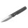 CJRB Locust PREMIUM - J1951G-BCF Locust S90V Stahl Titanium Backen und Carbon Fiber Griff Keramikkugellager Button Lock