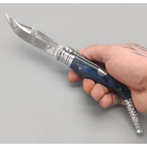 Albainox Bandolera Blue 11er Klappbügelmesser