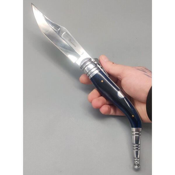 Albainox Bandolera Blue 14er Klappbügelmesser