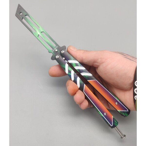 Albainox Balisong Übungsmesser Tanto