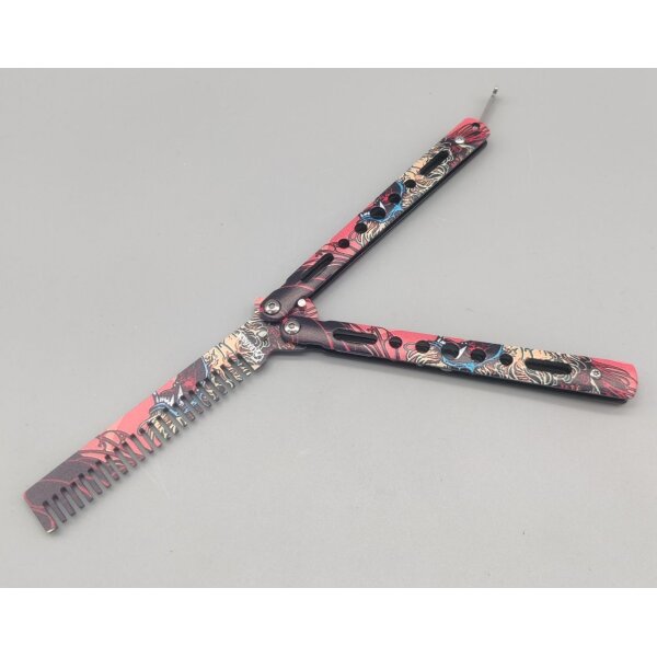 Albainox Balisong Übungsmesser Multi Comb