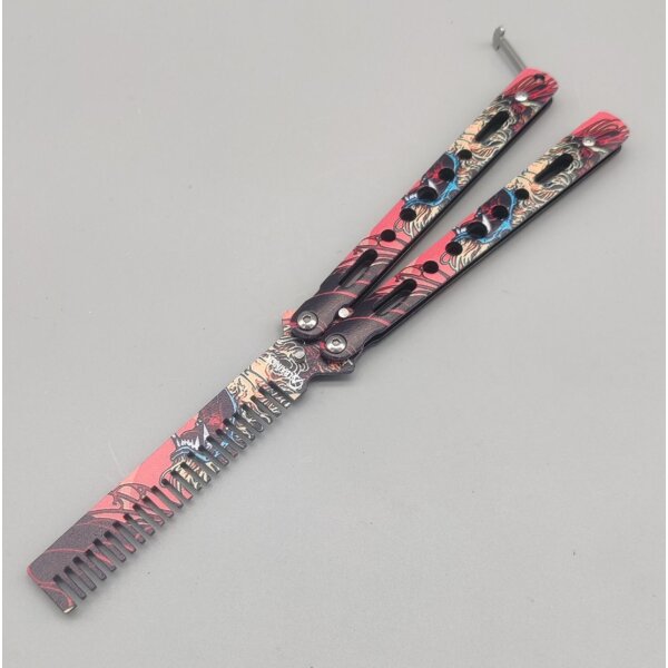 Albainox Balisong Übungsmesser Multi Comb