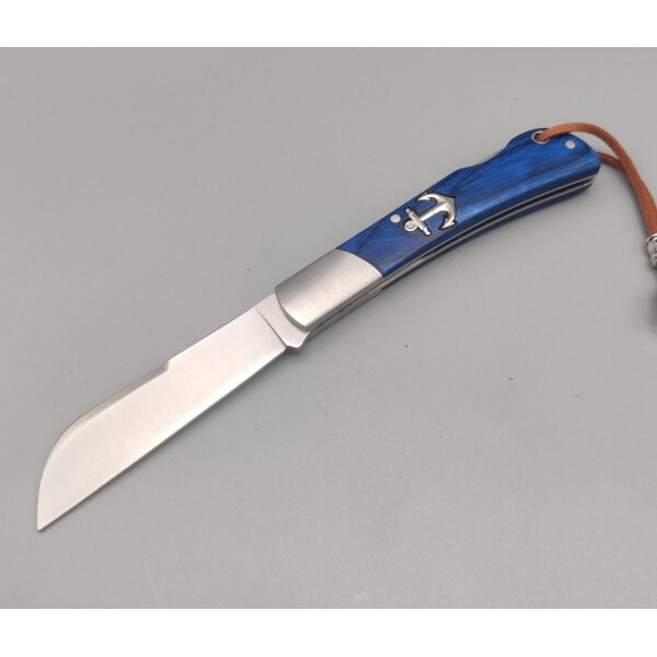 Albainox Blue Anchor Knife Bird Beak Ankermesser