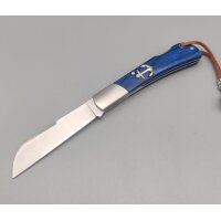 Albainox Blue Anchor Knife Bird Beak Ankermesser