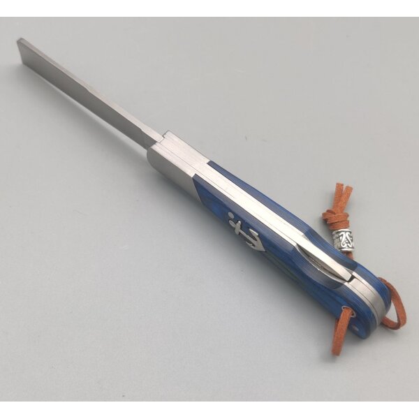 Albainox Blue Anchor Knife Cut End Ankermesser