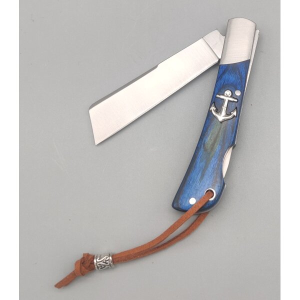 Albainox Blue Anchor Knife Cut End Ankermesser