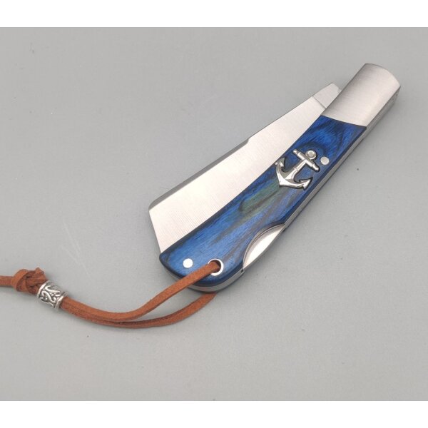 Albainox Blue Anchor Knife Cut End Ankermesser