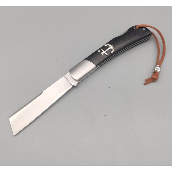 Albainox Black Anchor Knife Cut End Ankermesser