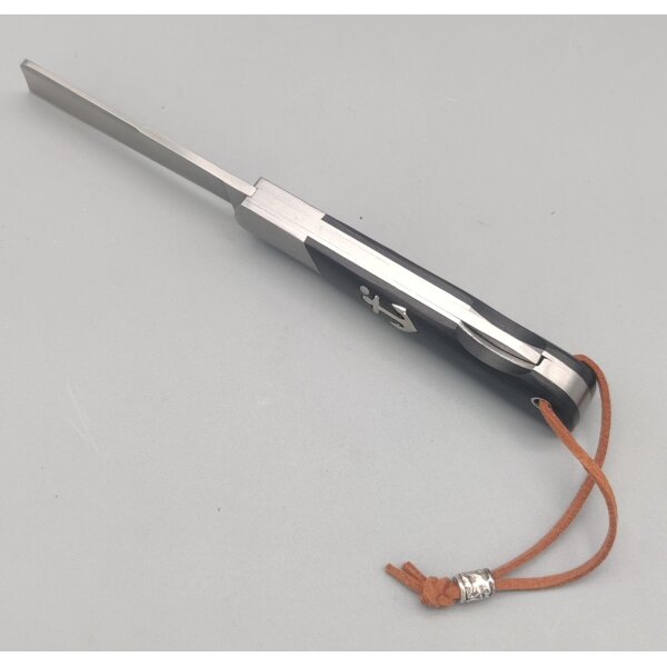 Albainox Black Anchor Knife Cut End Ankermesser
