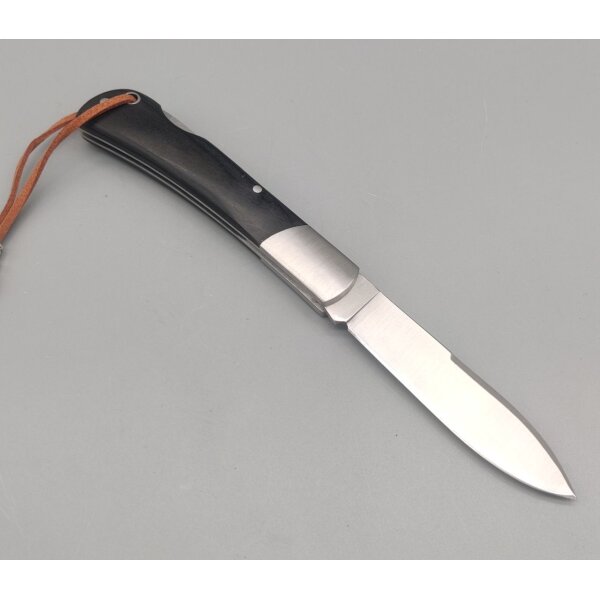 Albainox Black Anchor Knife Spear Point Ankermesser