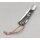 Albainox Black Anchor Knife Spear Point Ankermesser