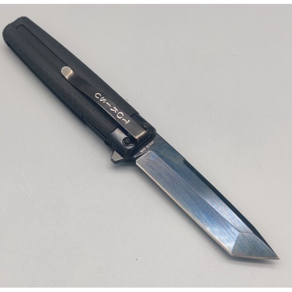 Tokisu Shindu Tanto All Black Taschenmesser