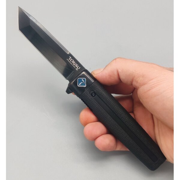 Tokisu Shindu Tanto All Black Taschenmesser