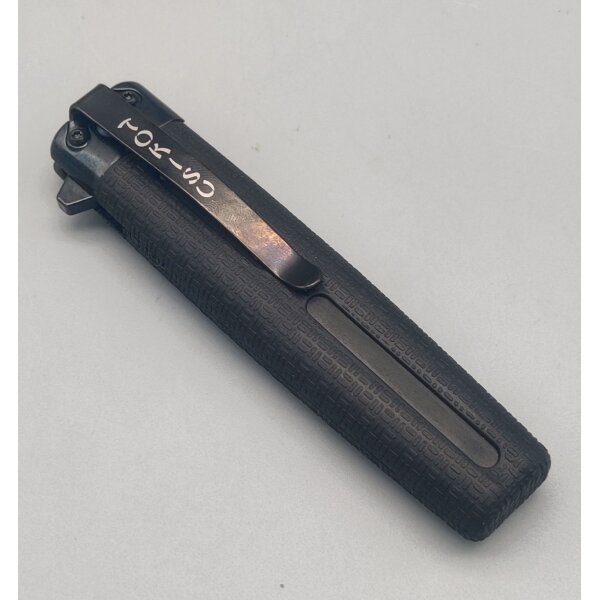 Tokisu Shindu Tanto All Black Taschenmesser