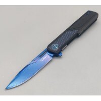 Tokisu Raigon Blue Damascus Linerlock