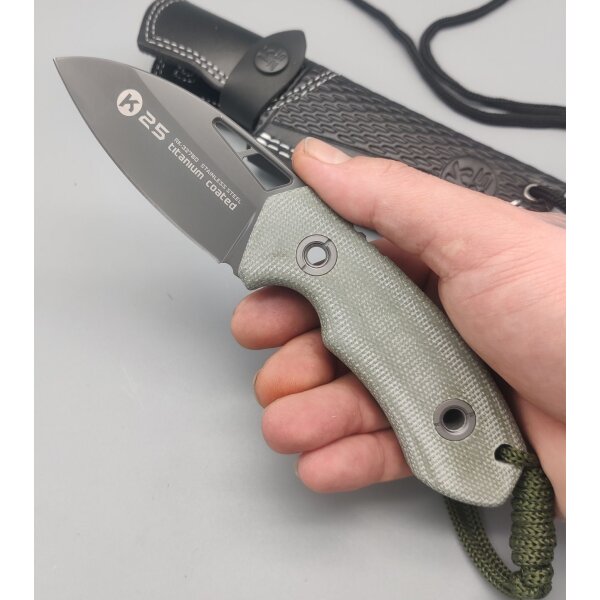 K25 Norris Fahrtenmesser BackUp Knife