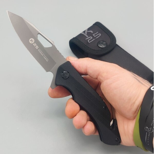 K25 Hurt Black Rettungsmesser