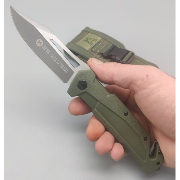 K25 Wilder Green Rettungsmesser