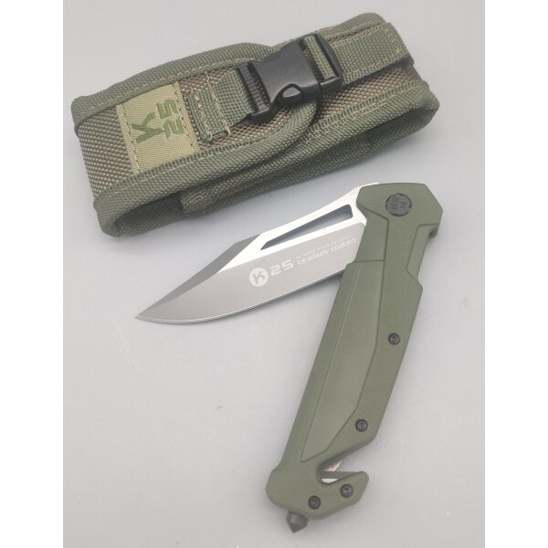 K25 Wilder Green Rettungsmesser
