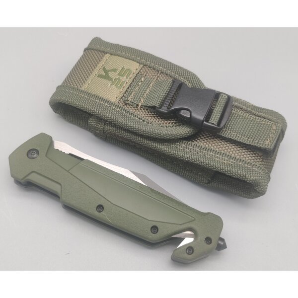K25 Wilder Green Rettungsmesser