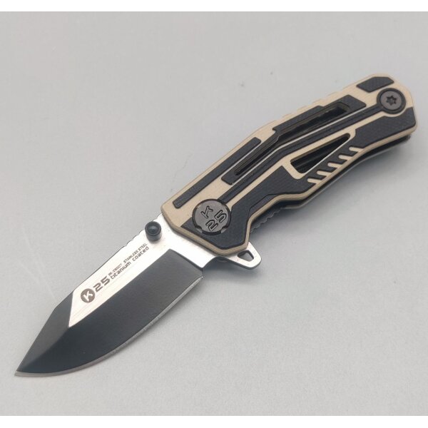 K25 Small Idle Taschenmesser Black-Coyote