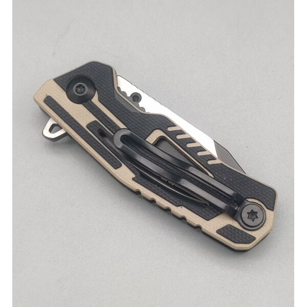 K25 Small Idle Taschenmesser Black-Coyote