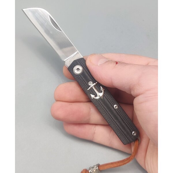 Albainox Black Mariner Knife Bird Beak Ankermesser