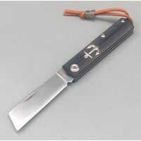 Albainox Black Mariner Knife Cut End Ankermesser