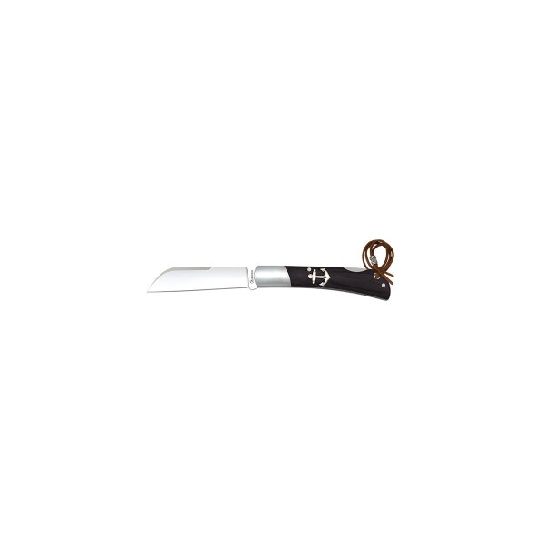 Albainox Black Mariner Knife Spear Point Ankermesser