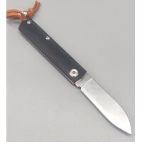 Albainox Black Mariner Knife Spear Point Ankermesser