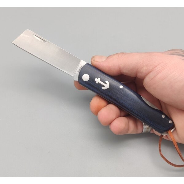 Albainox Blue Mariner Knife Cut End Ankermesser