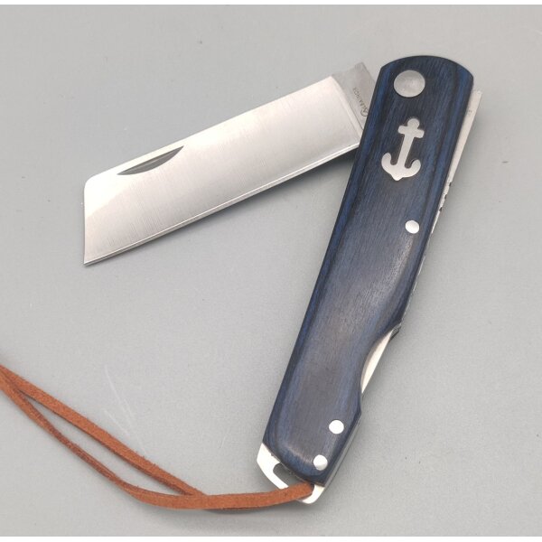 Albainox Blue Mariner Knife Cut End Ankermesser