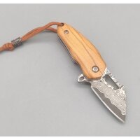 Albainox Wharner Damascus Mini Folder