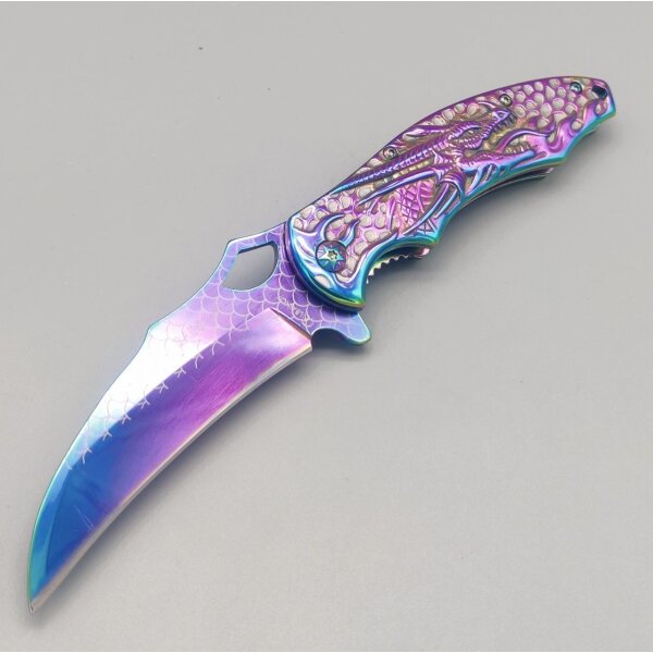 Albainox Smaug Taschenmesser Rainbow