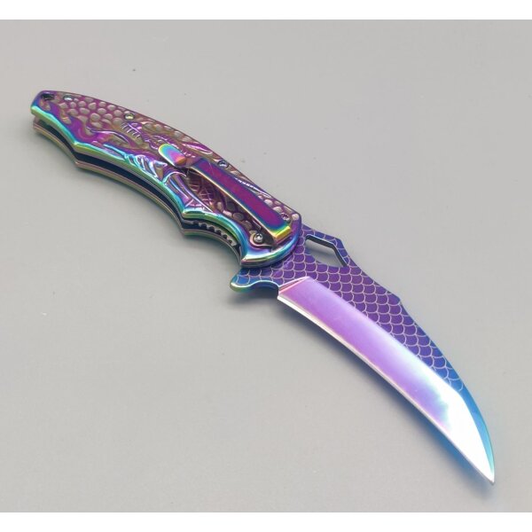 Albainox Smaug Taschenmesser Rainbow