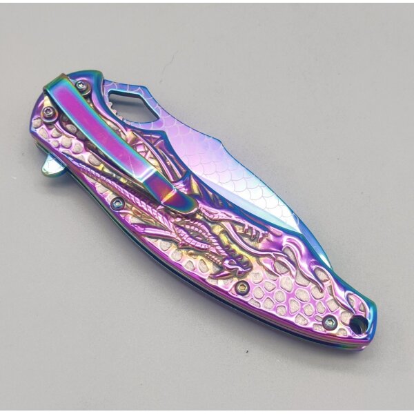 Albainox Smaug Taschenmesser Rainbow