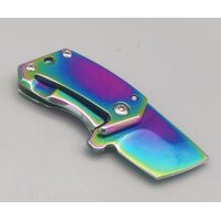 Albainox Micro Tanto Taschenmesser Rainbow