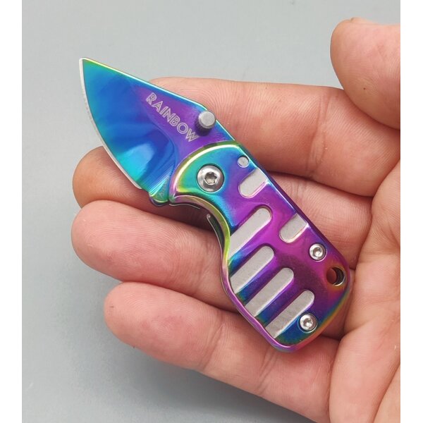 Albainox Micro SubTaschenmesser Rainbow