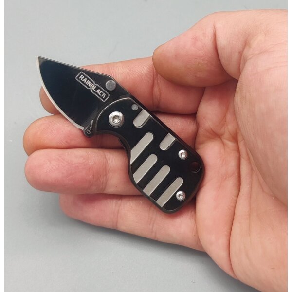 Albainox Micro Sub Taschenmesser Rainblack