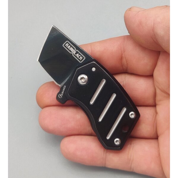 Albainox Micro Tanto Taschenmesser Rainblack