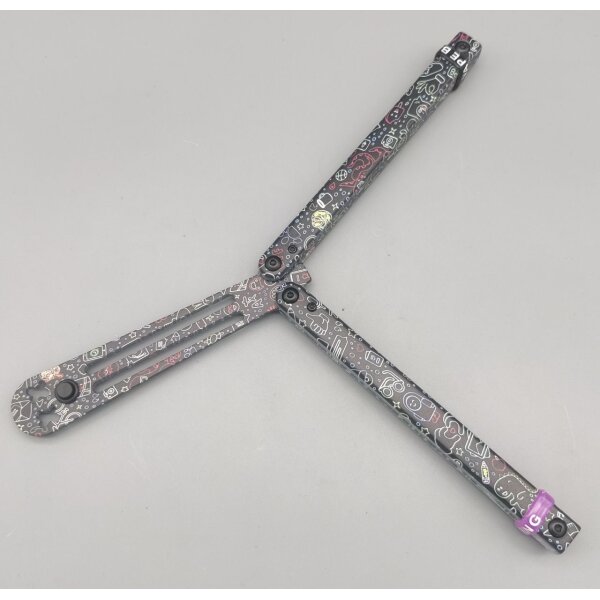 Albainox Balisong Übungsmesser Black Logos