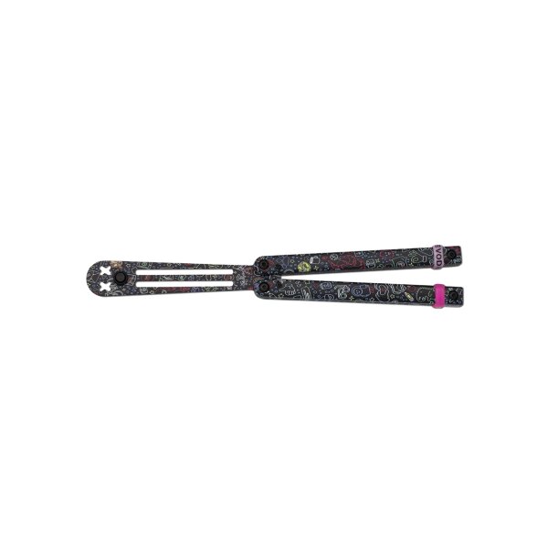 Albainox Balisong Übungsmesser Black Logos