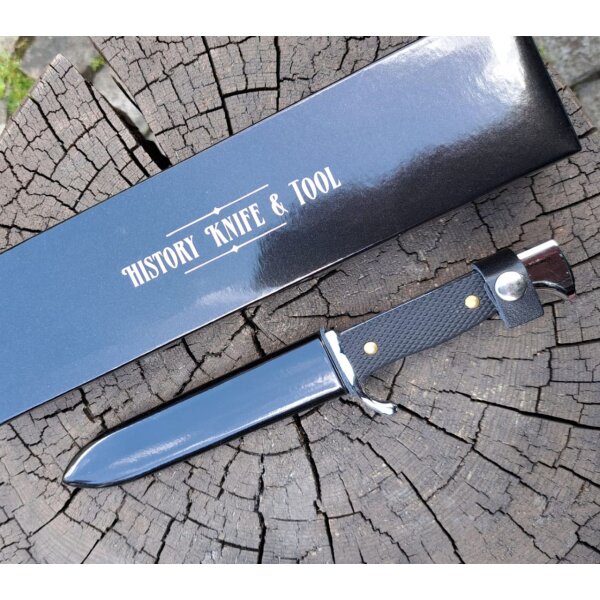 Böker History Knife & Tool German Scout Knife Pfadfinder mit 440A Stahl und Scheide 02HY004