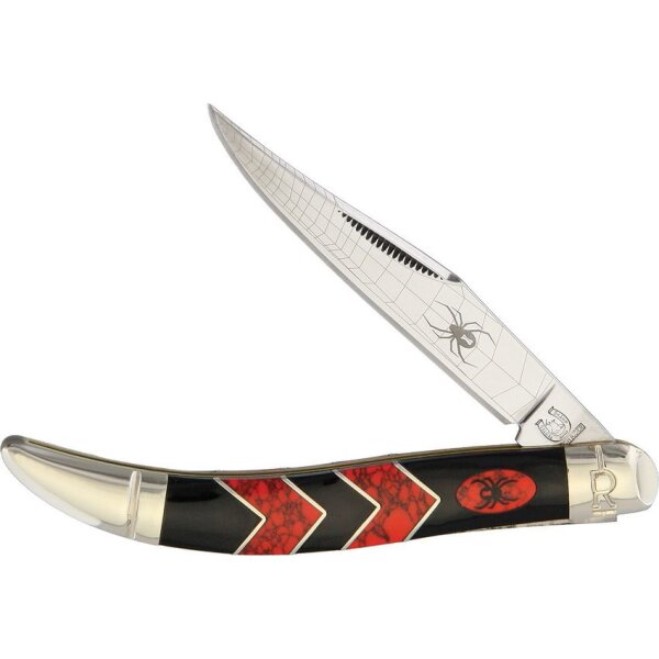Rough Ryder Messer Black Widow Medium Toothpick