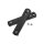 Böker Solingen BFF Packlite Griffschalen Canvas Micarta Schwarz Smooth 190681