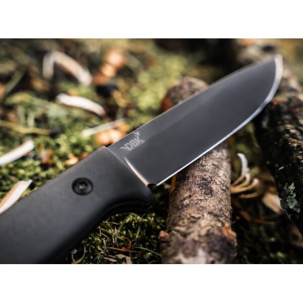 Böker Solingen DBK BUSHFRIEND 2000 Allblack Black Schwarz 80CrV2 Stahl